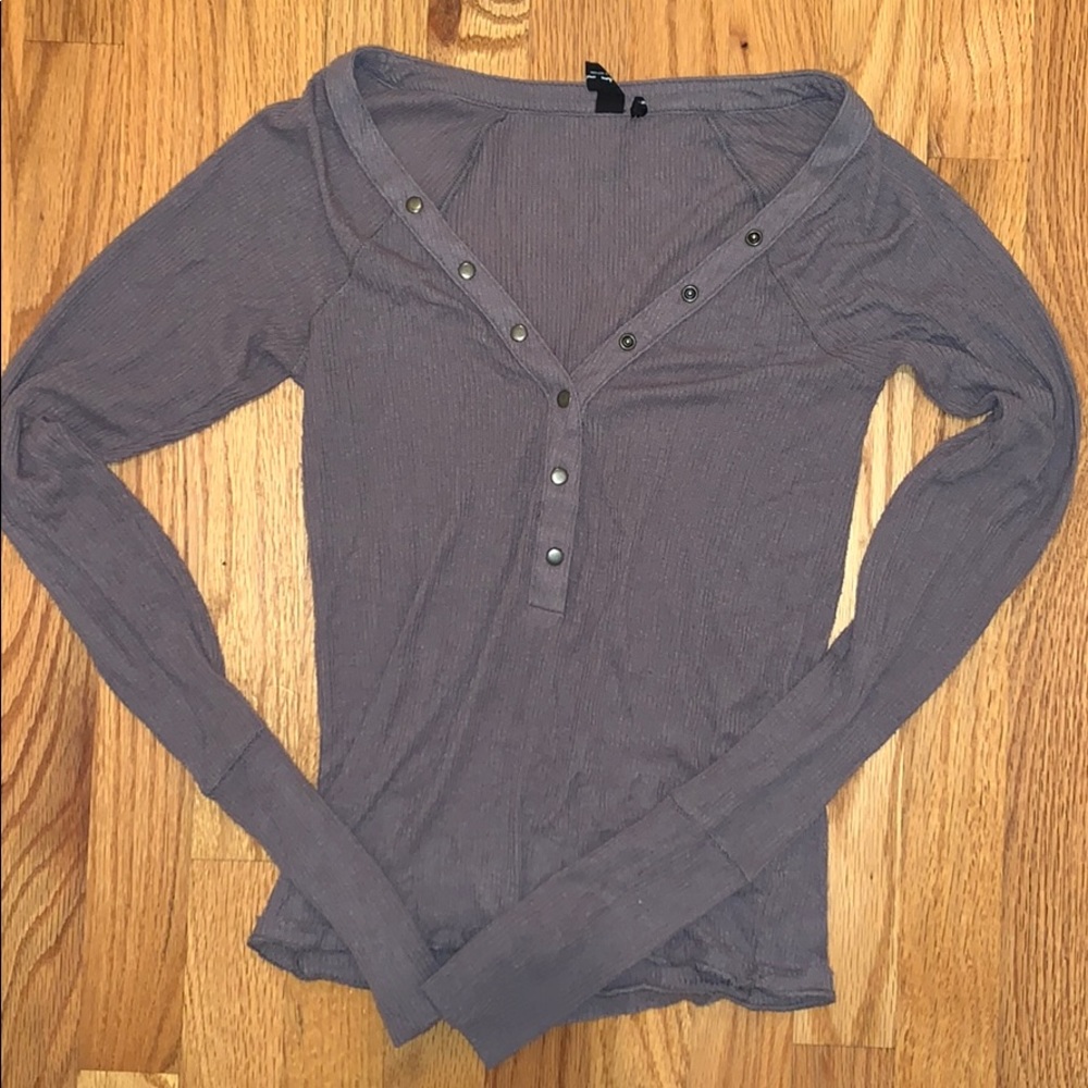 Dusty Purple Out from Under Long Sleeve